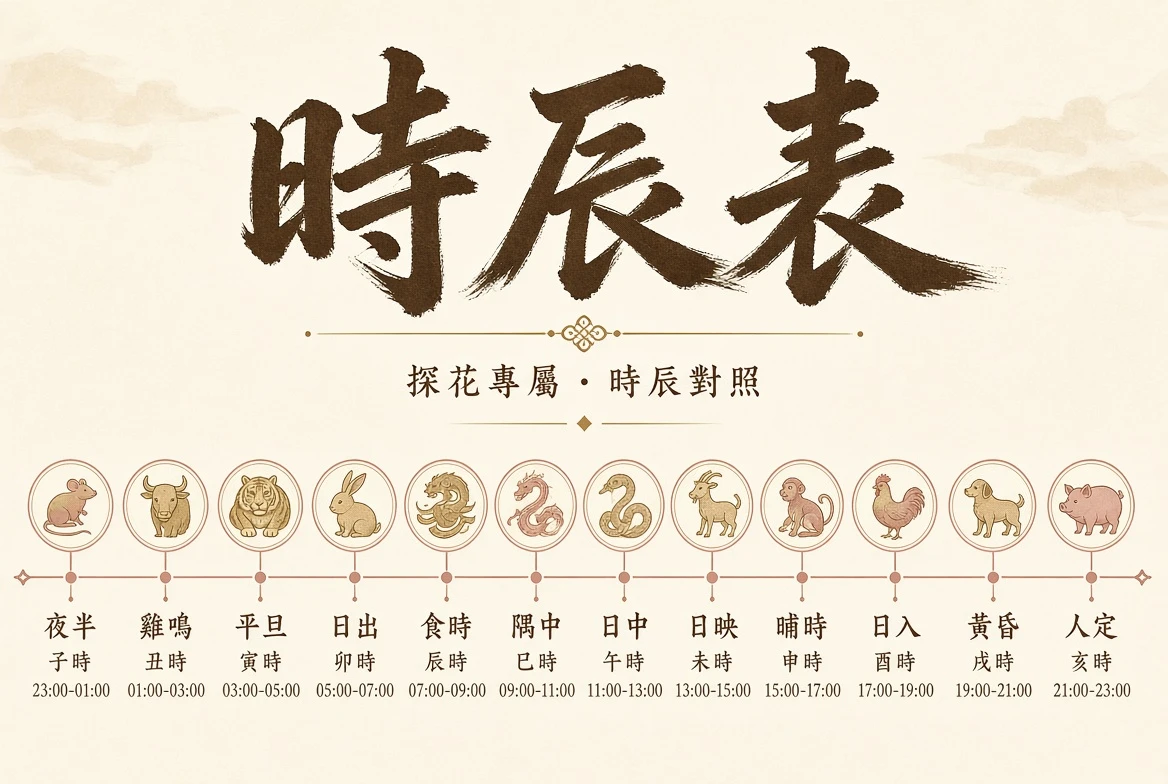 时辰表内容状态导览
